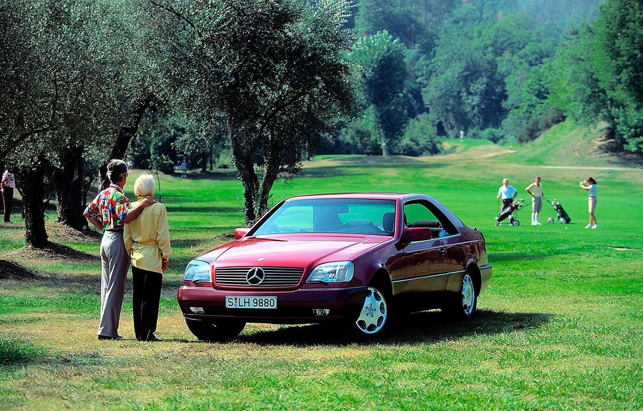 Mercedes-Benz 500 SEC 1992 року випуску онлайн пазл