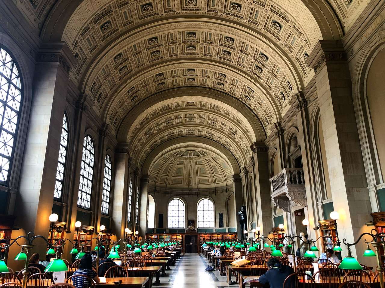 Openbare bibliotheek van Boston legpuzzel online