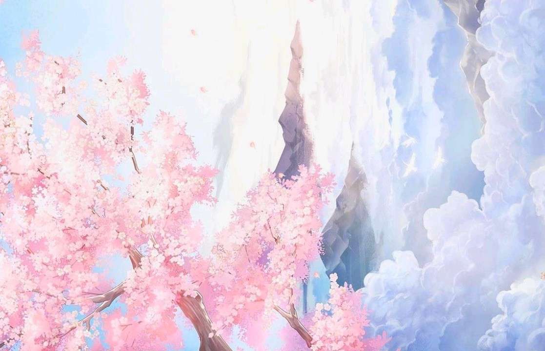 δέντρο κερασιάς anime παζλ online