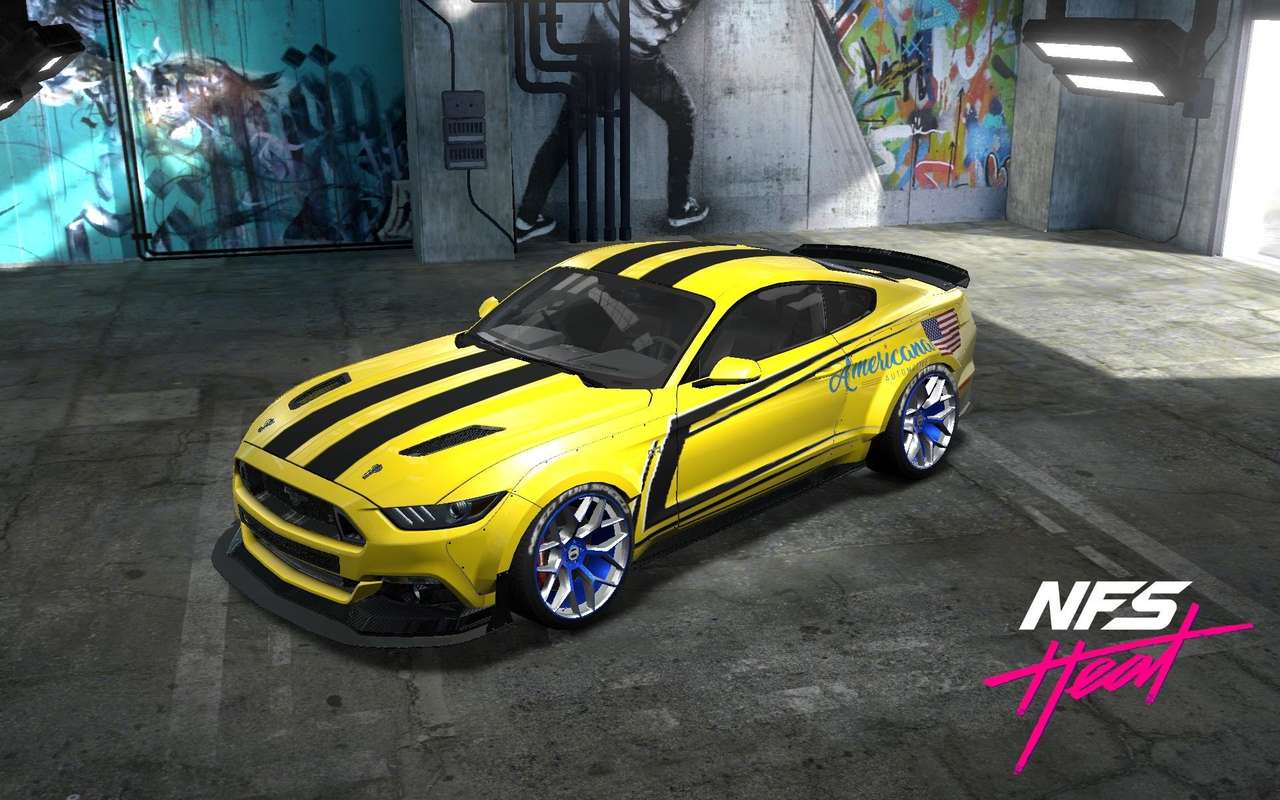 Ford Mustang GT. онлайн пъзел