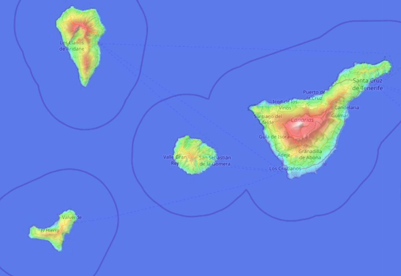 Provincia Santa Cruz de Tenerife rompecabezas en línea