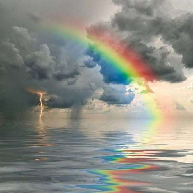 嵐の中の虹 ジグソーパズルオンライン