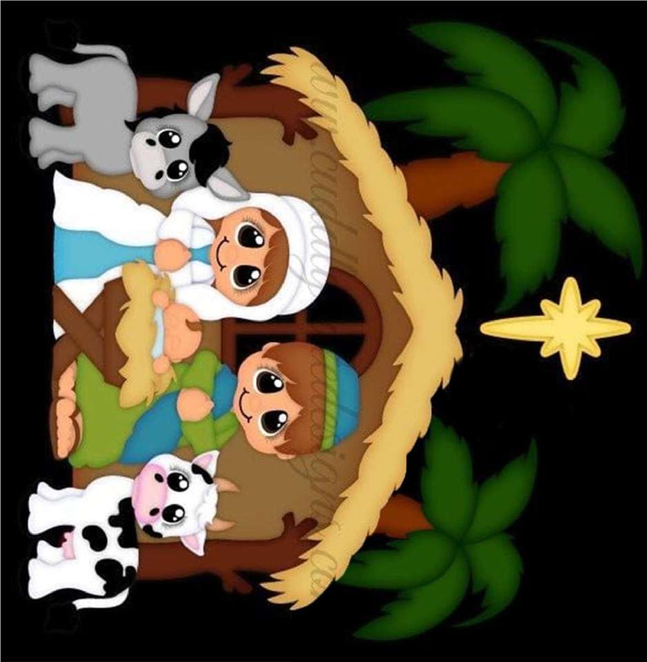 geboorte van Jezus online puzzel