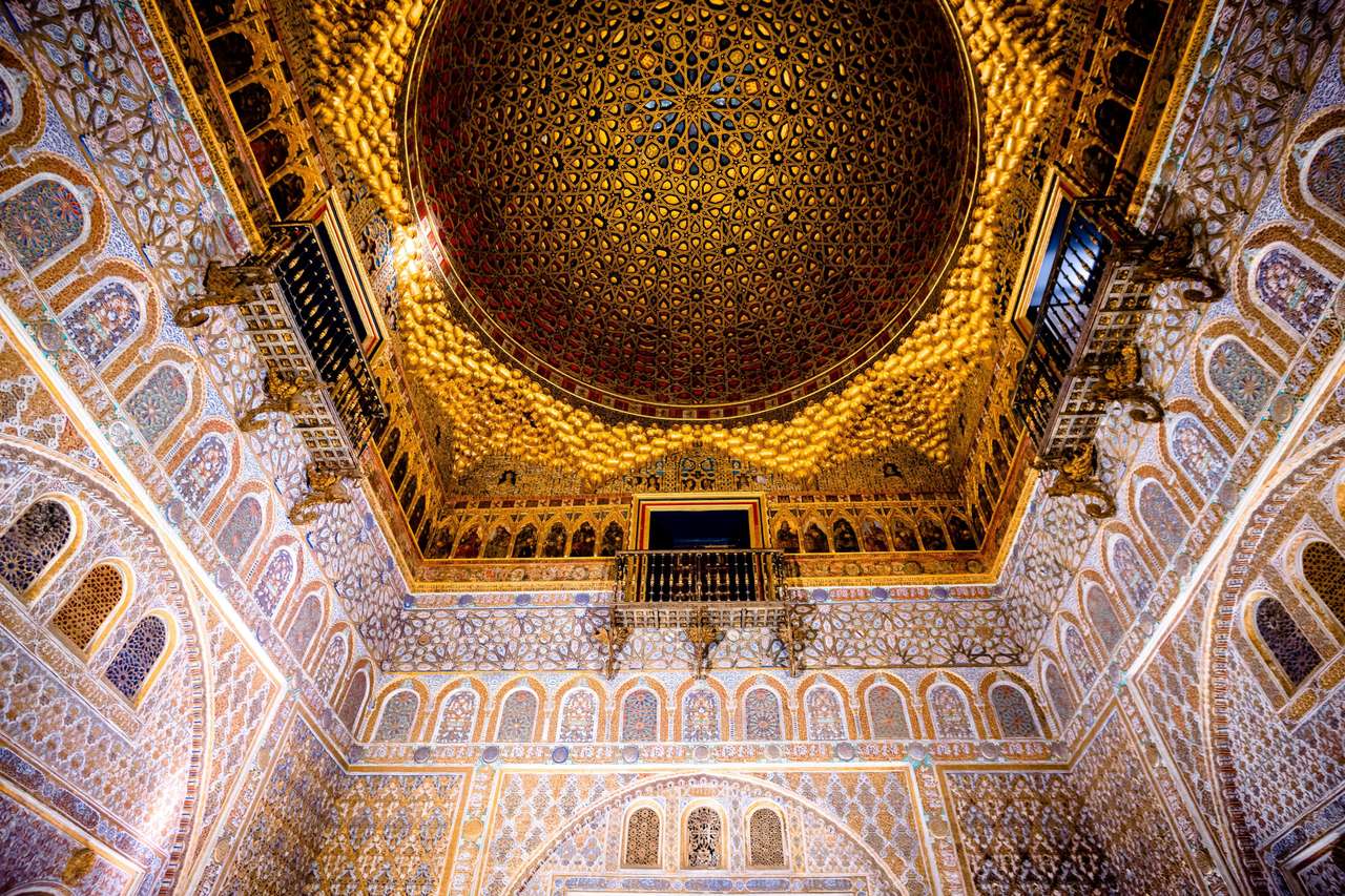 Königliche Alcázares von Sevilla Puzzlespiel online
