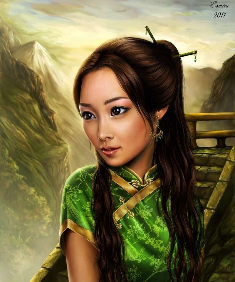 eastern girl jigsaw puzzle online