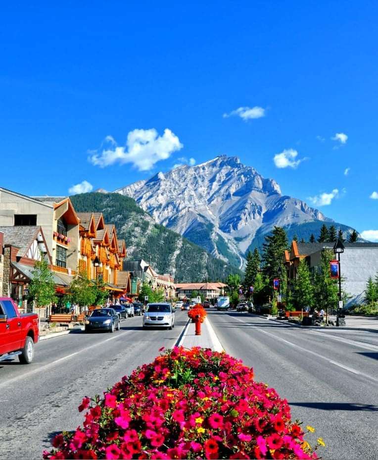 Banff stad Canada legpuzzel online