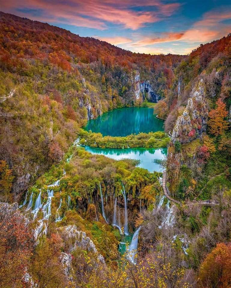 laghi di Plitvice puzzle online