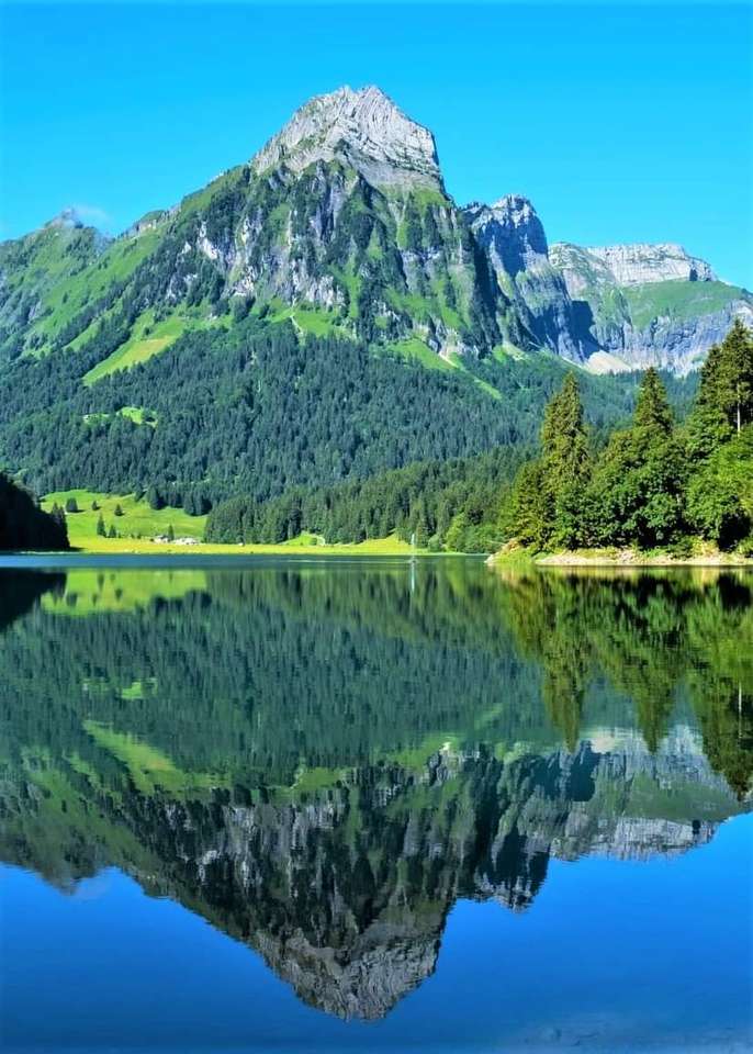 Λίμνη της Ελβετίας online παζλ