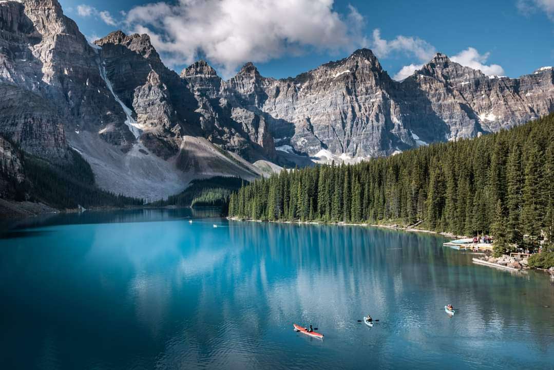 Lago in montagna puzzle online
