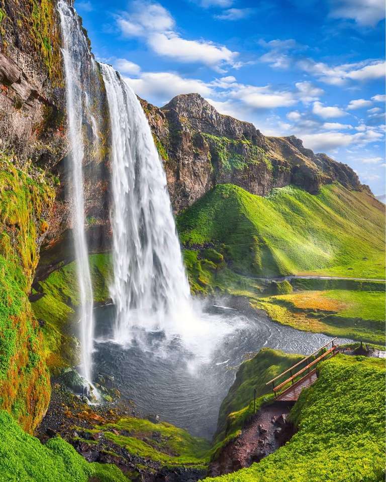 Cachoeira da Islândia puzzle online