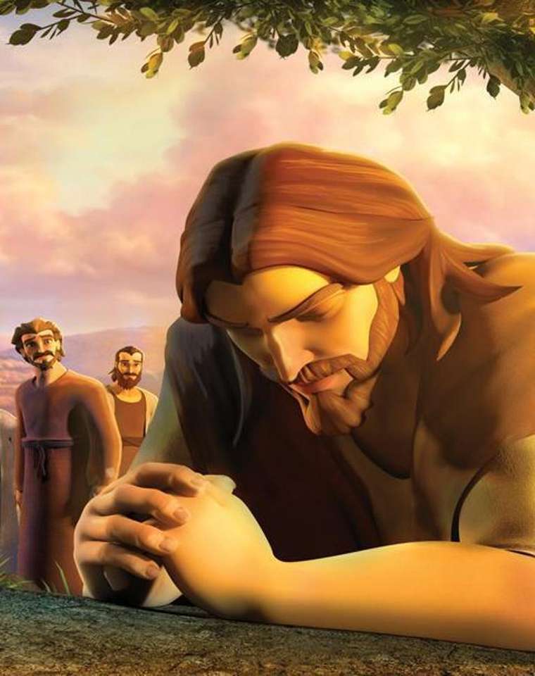 Jesus orando quebra-cabeças online