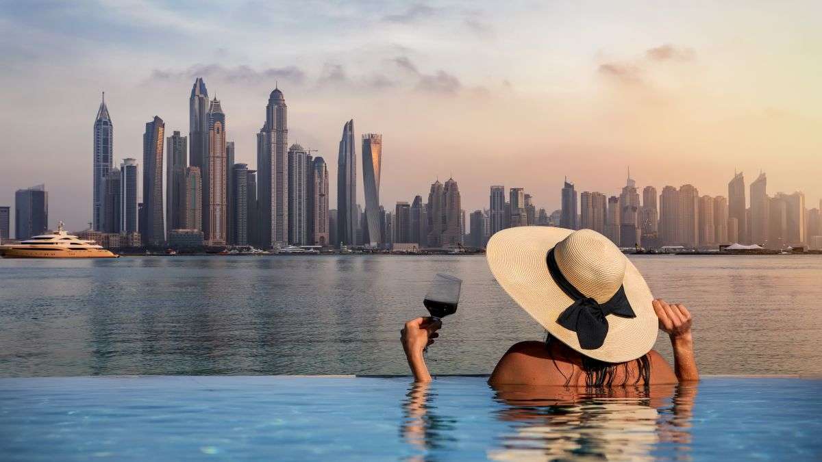 Piscina de Dubái rompecabezas en línea