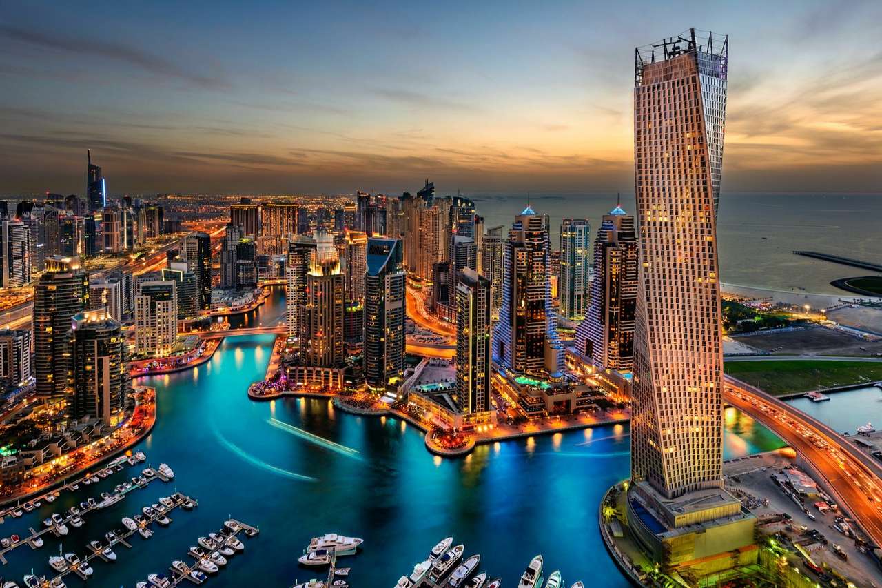 Дубайские башни онлайн-пазл
