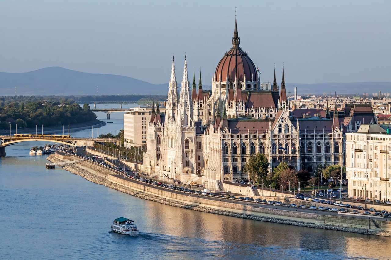 Parlament Budapešť skládačky online