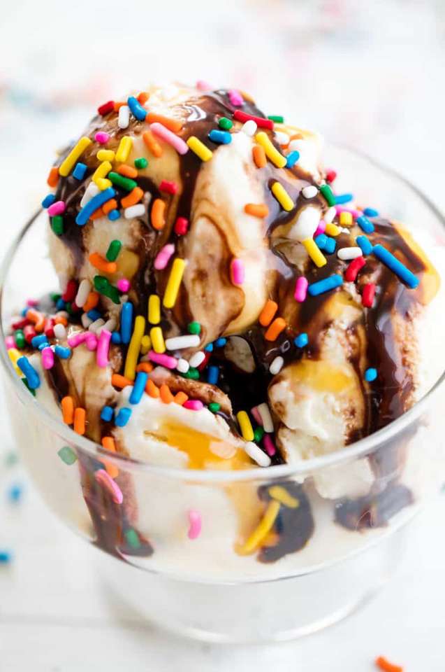 Домашен сладолед! онлайн пъзел