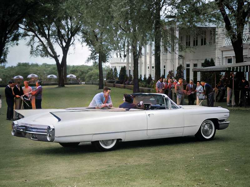 Cadillac Sixty-Two cabriolet från 1960 pussel på nätet
