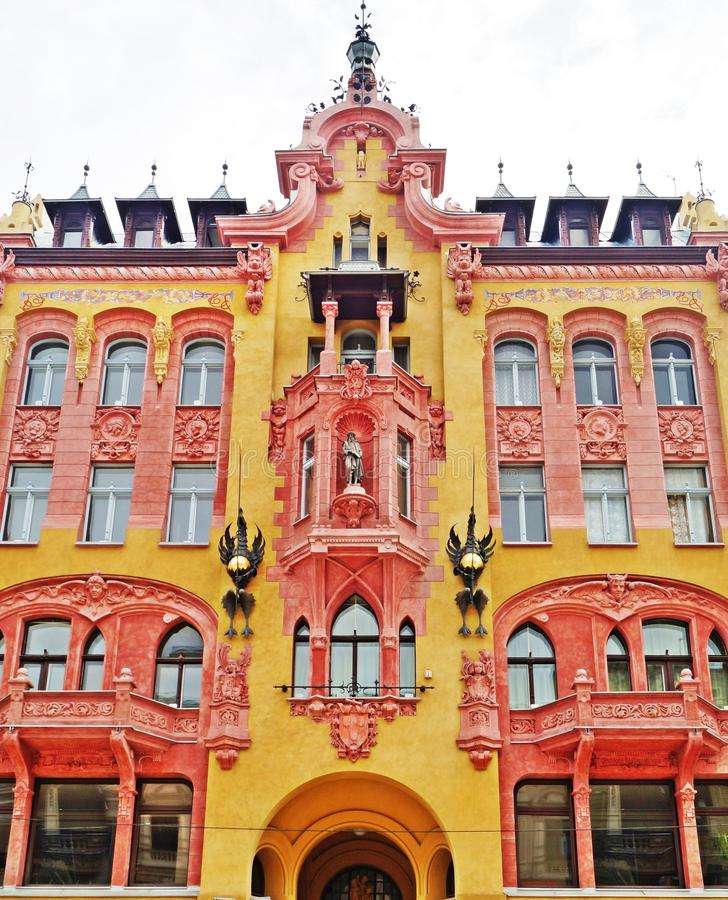 Mietshaus in Łódź Online-Puzzle