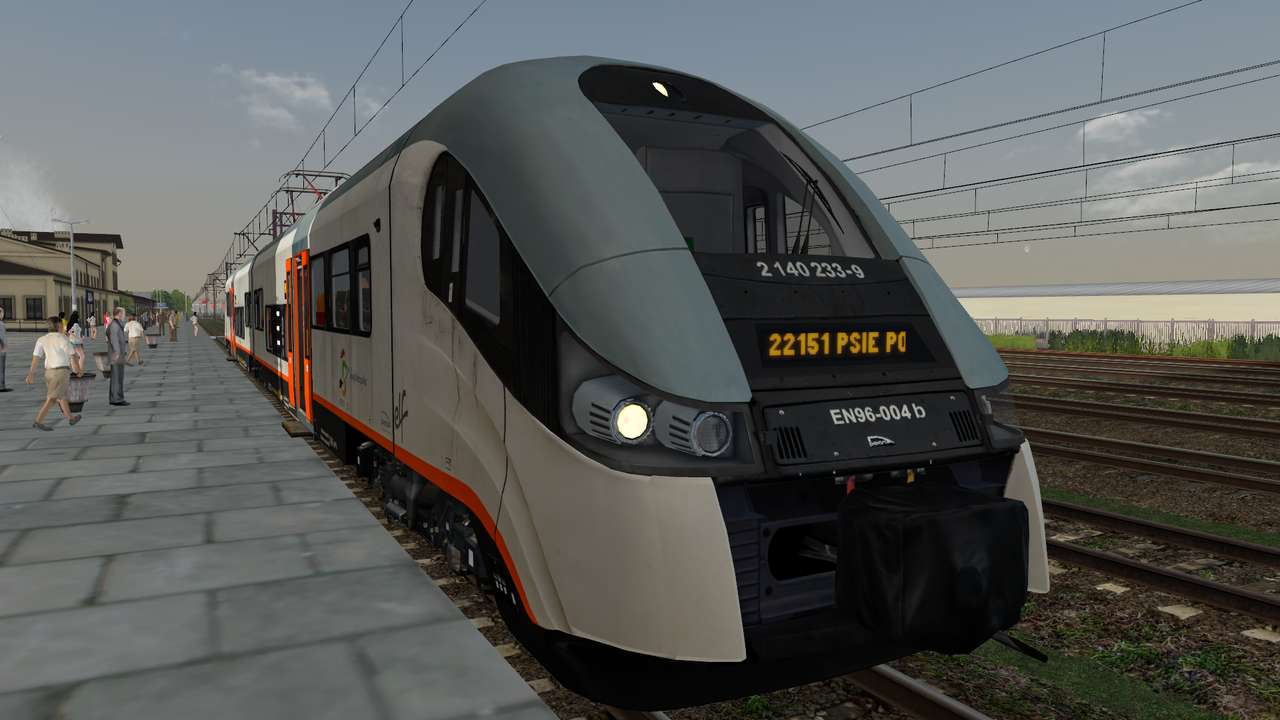 EN96 a Regio vonattal Psie Pole felé kirakós online