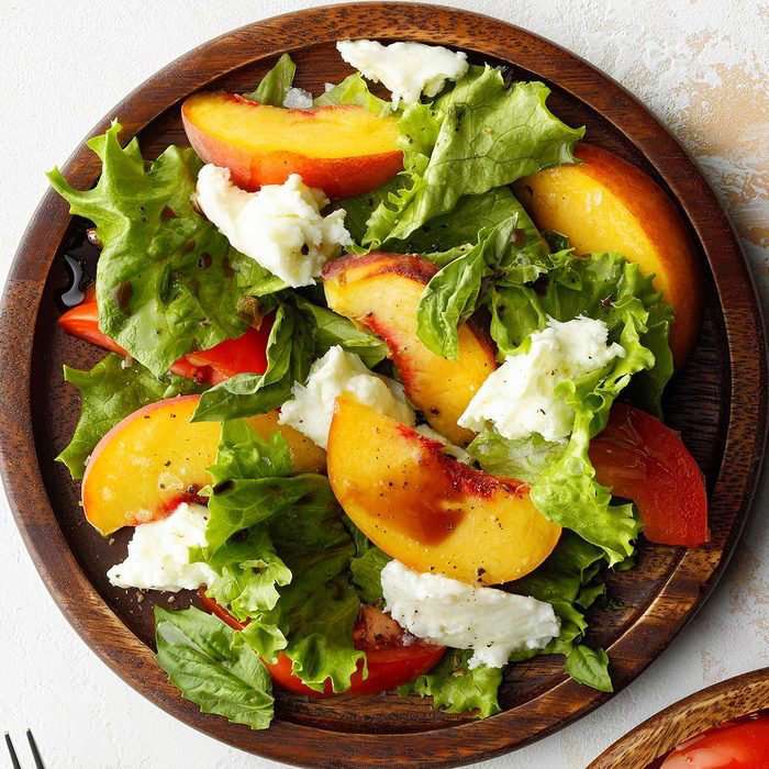 Персиковий салат Капрезе пазл онлайн