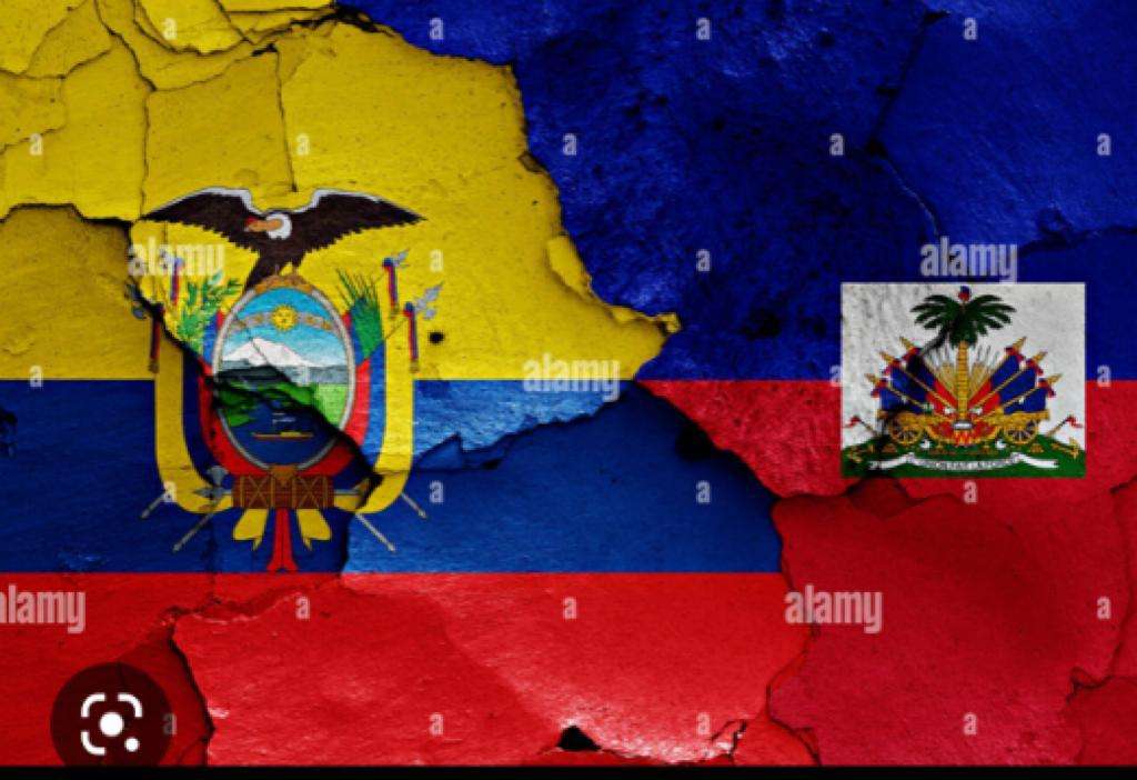 Haitis flagga Pussel online