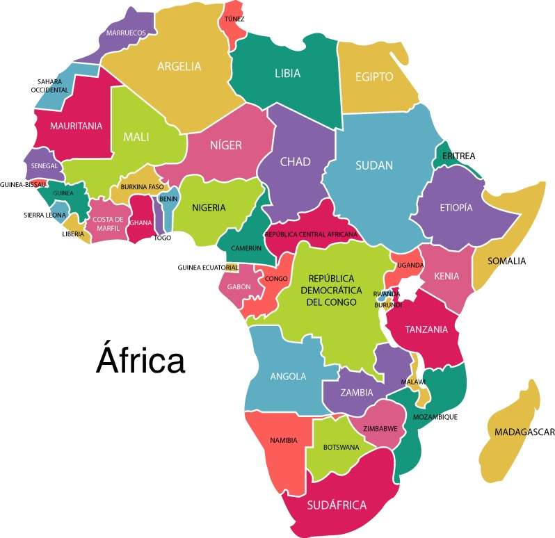 afrika met online puzzel