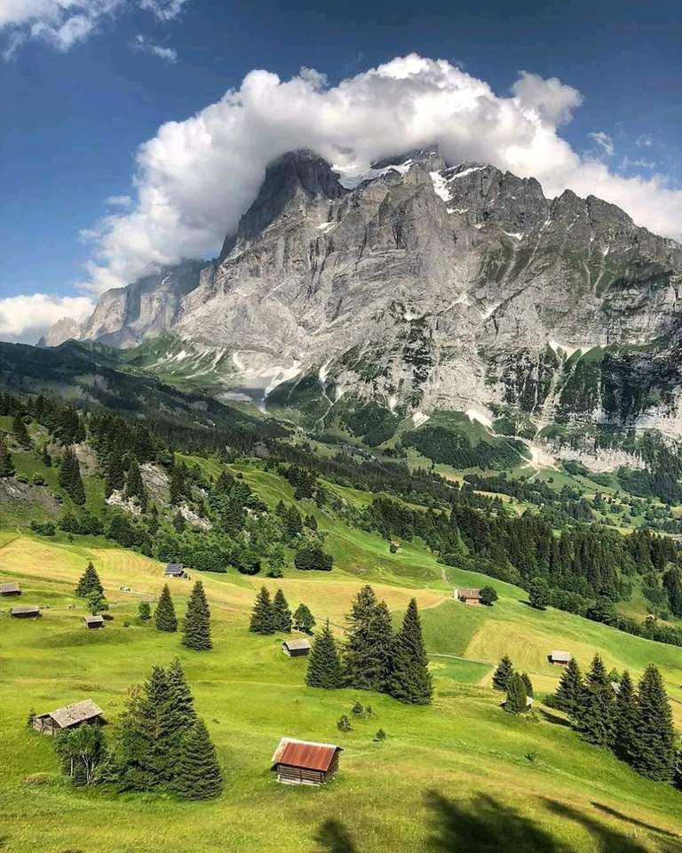 Schweizer Alpen Puzzlespiel online