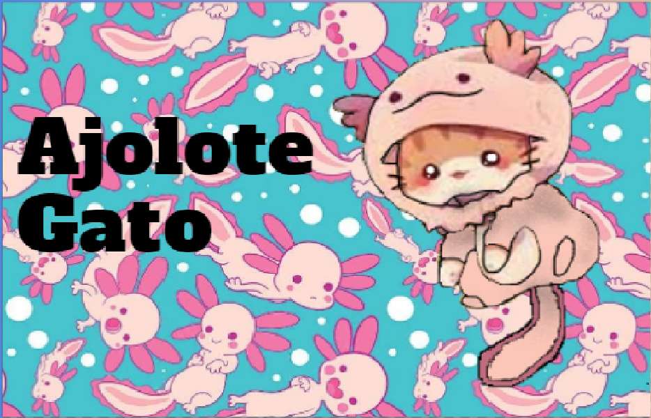 Axolotl kočka online puzzle