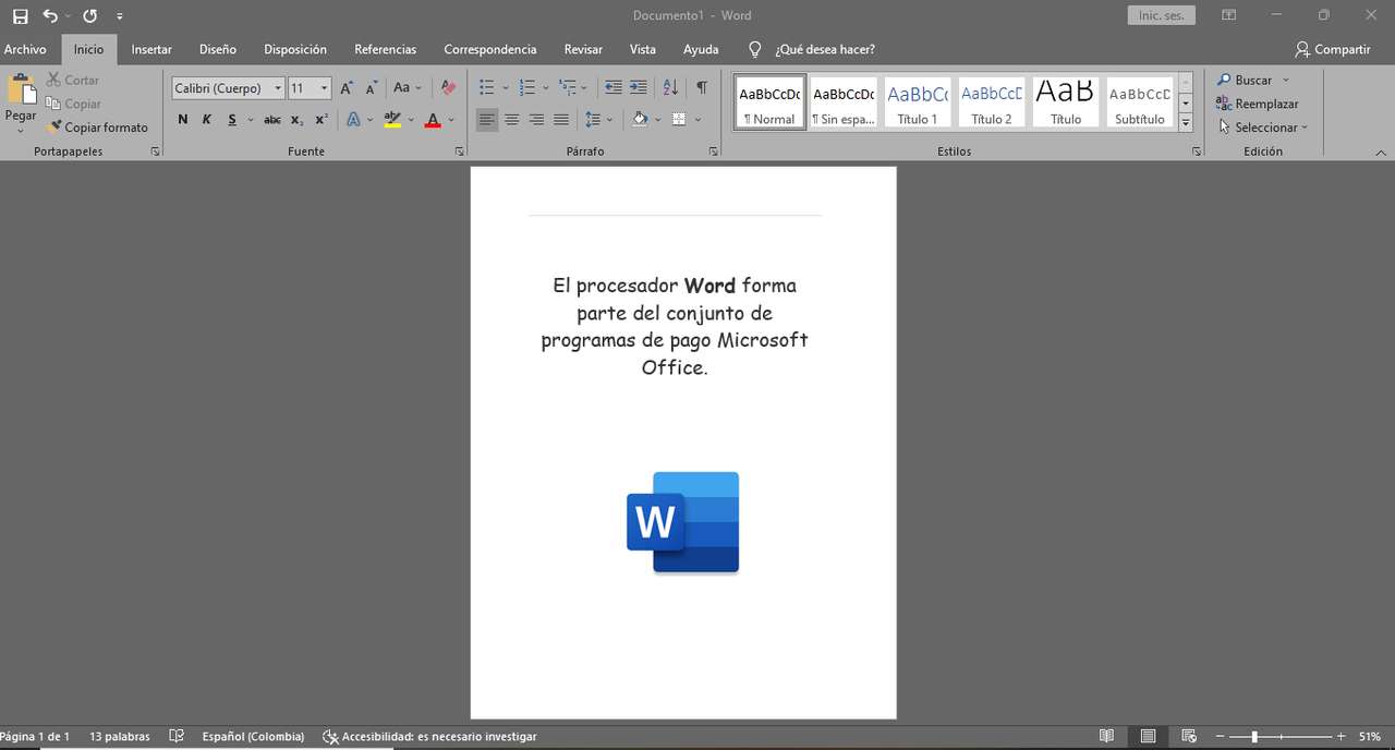 Microsoft Word rompecabezas en línea