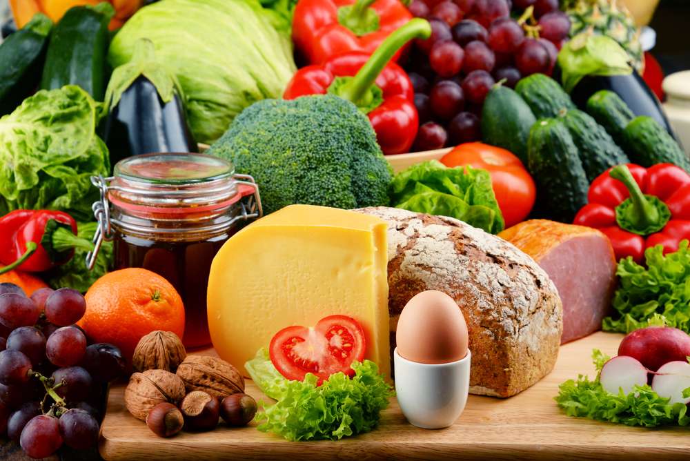 Vegetarisch dieet legpuzzel online