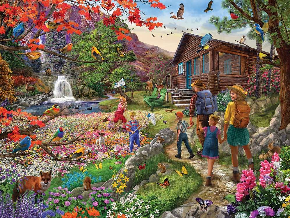 Wildflower Mountain online puzzle