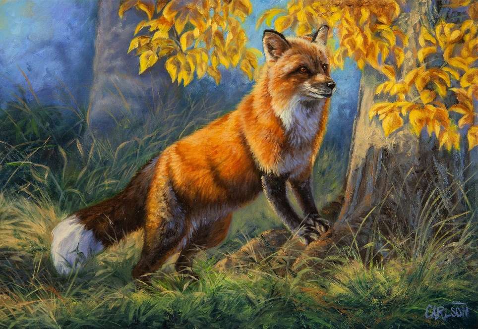 liška v lese online puzzle