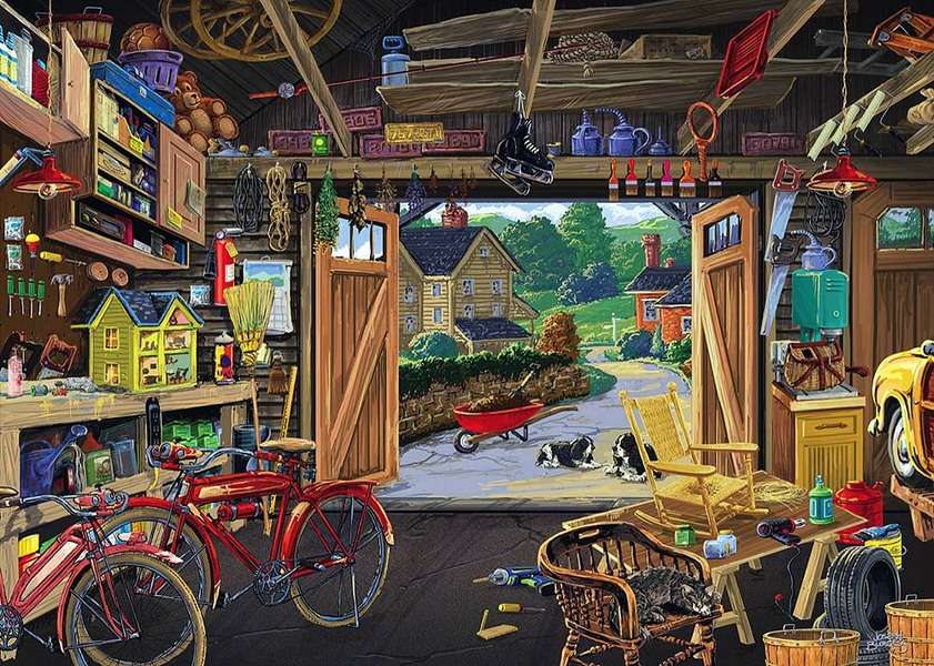 garajul bunicului jigsaw puzzle online