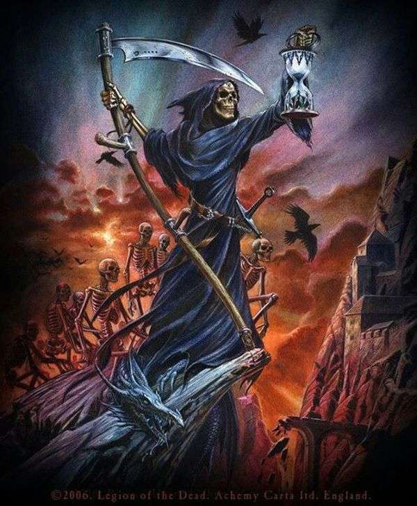 Grim Reaper, Grim Reaper pussel på nätet