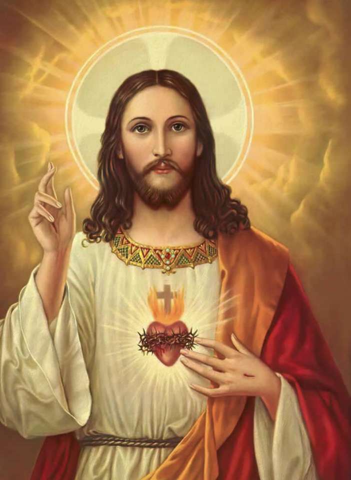 Священное Сердце Иисуса онлайн-пазл