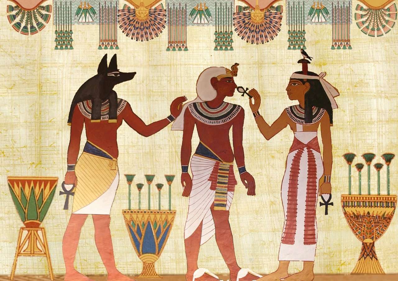 faraoner i pussel på nätet