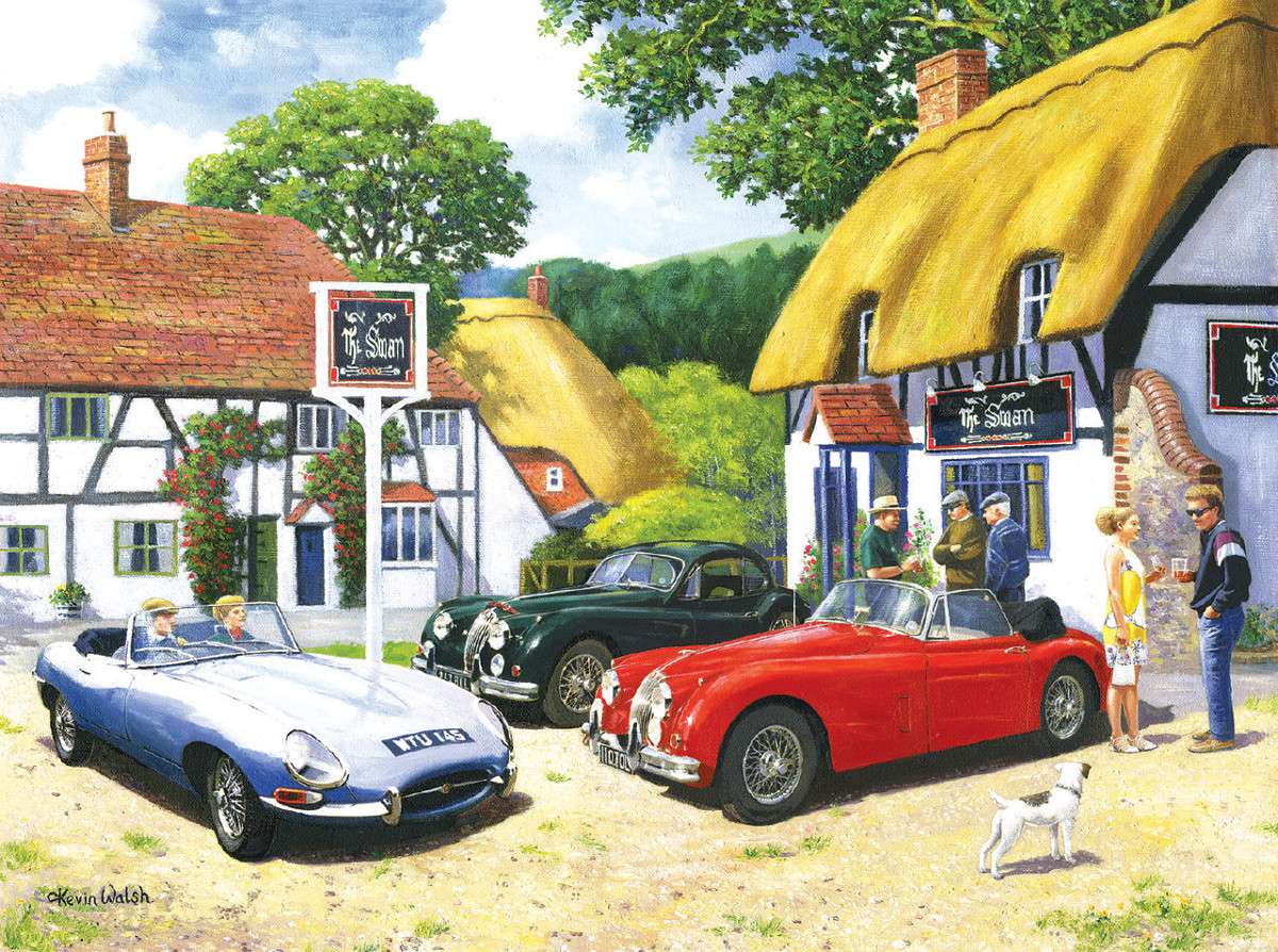 Clube de carros clássicos puzzle online