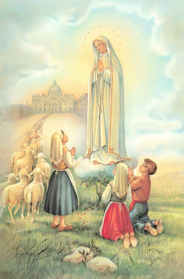 Une vraie foi (Notre Dame de Fatima) puzzle en ligne