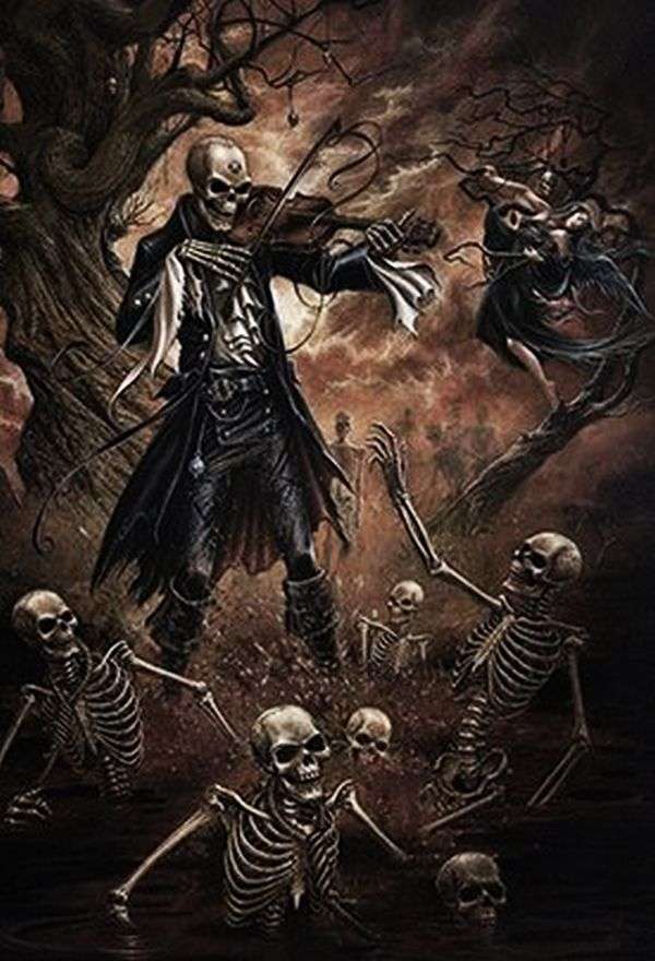 Скелет Паганини (Paganini Skeleton) онлайн-пазл