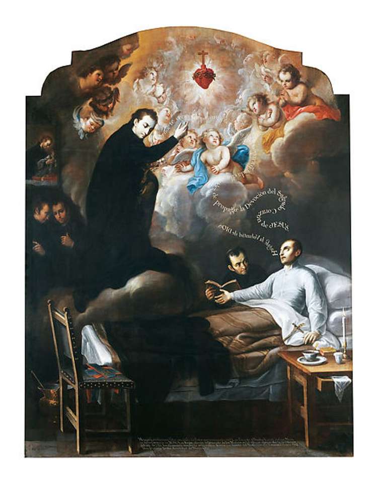 THE MIRACLE OF SAINT LUIS GONZAGA jigsaw puzzle online