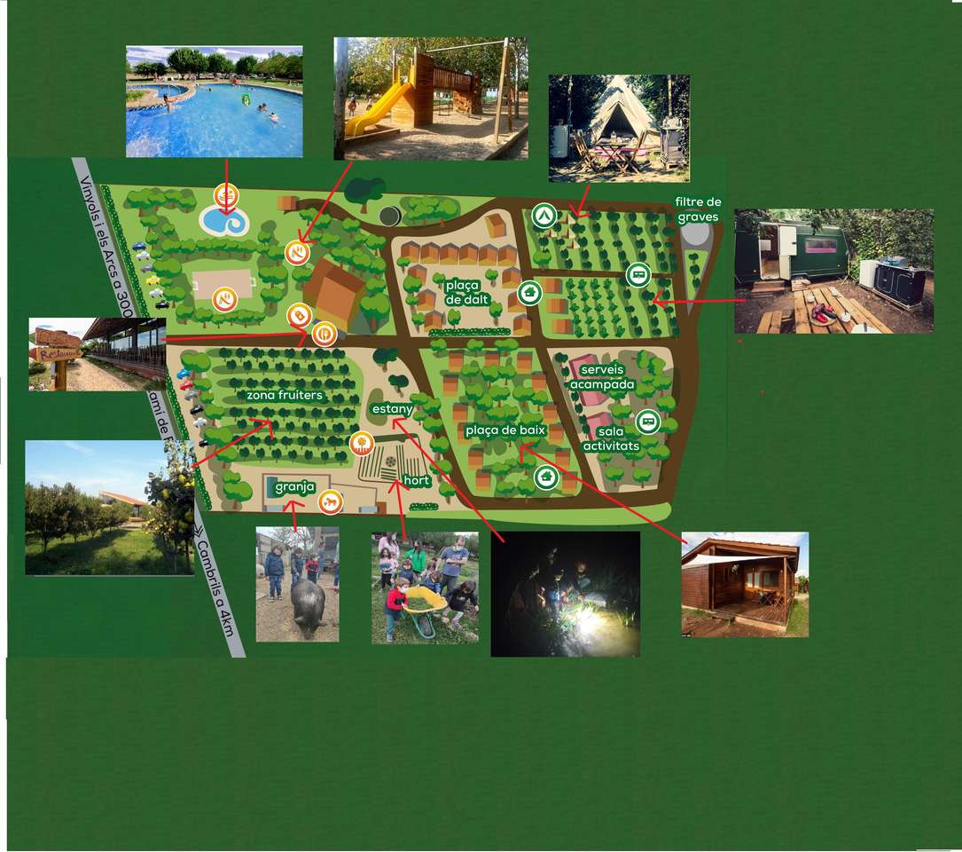 comoara de camping puzzle online