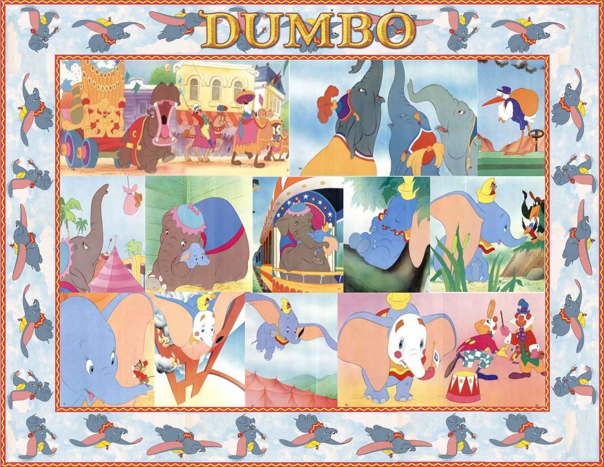 Dumbo-Geschichte Online-Puzzle