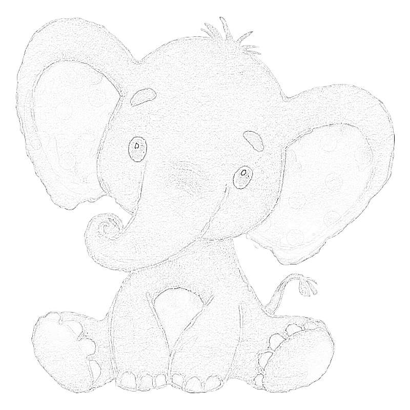 pequeno elefante puzzle online