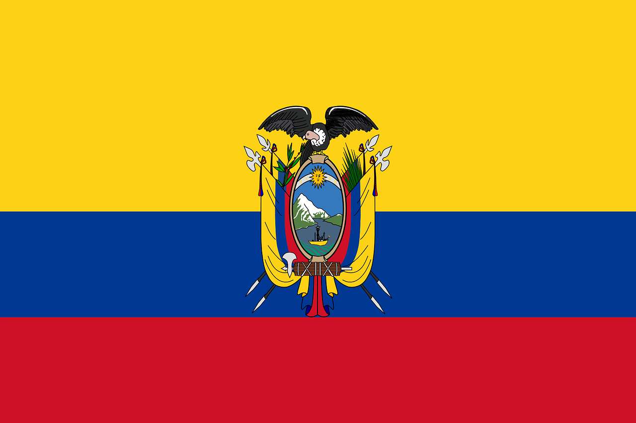 エクアドルの旗 ジグソーパズルオンライン