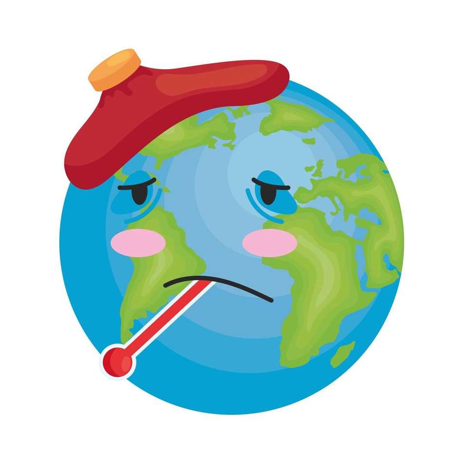世界と地球温暖化 オンラインパズル