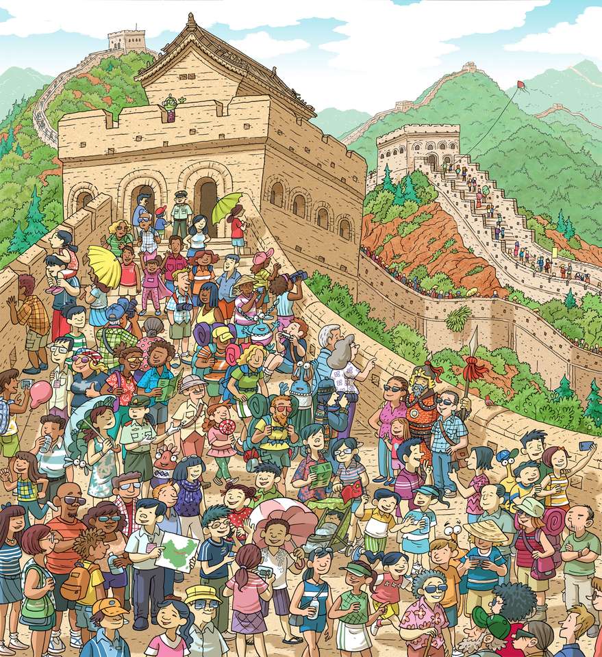 Die Chinesische Mauer Online-Puzzle