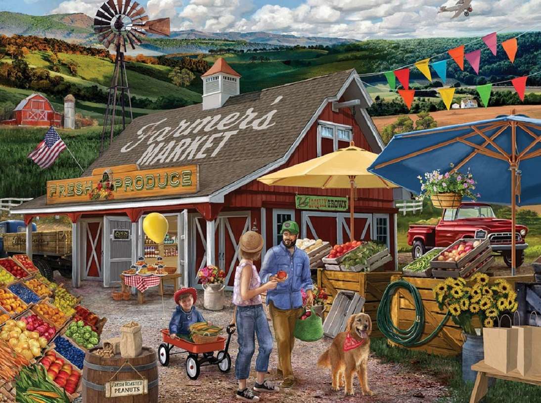 Farmers Market Online-Puzzle