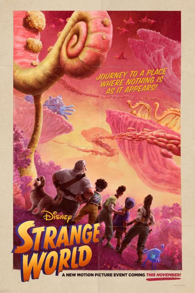 Strange World Movie Poster jigsaw puzzle online