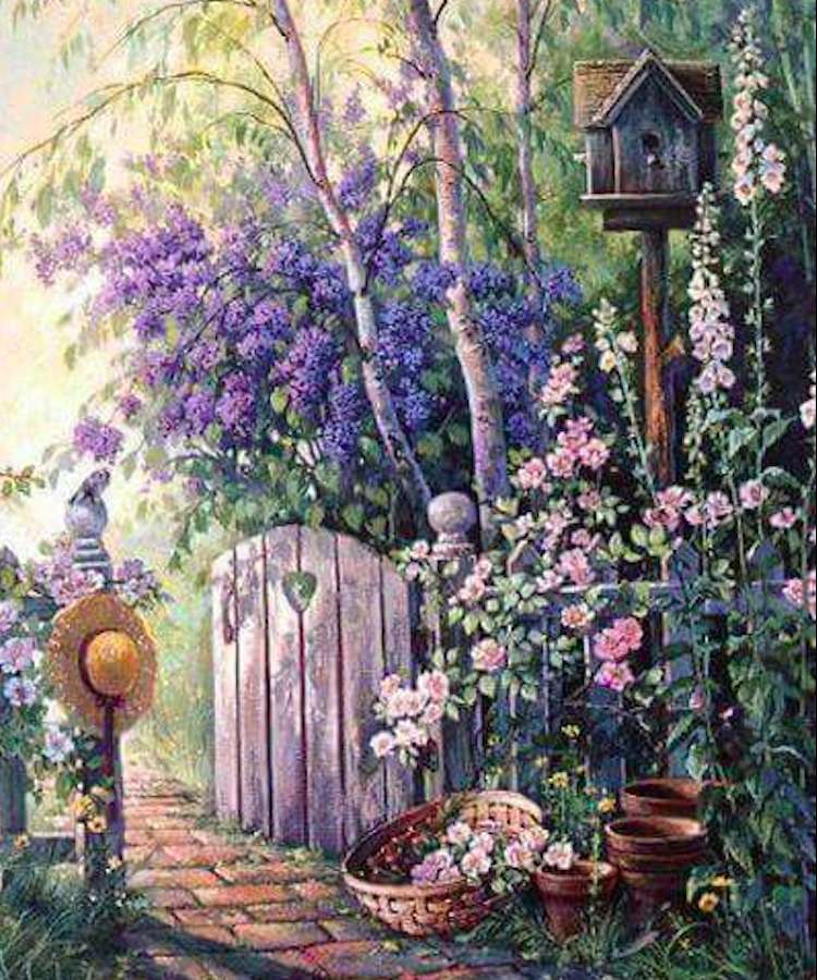 The gateway to the enchanted garden jigsaw puzzle online