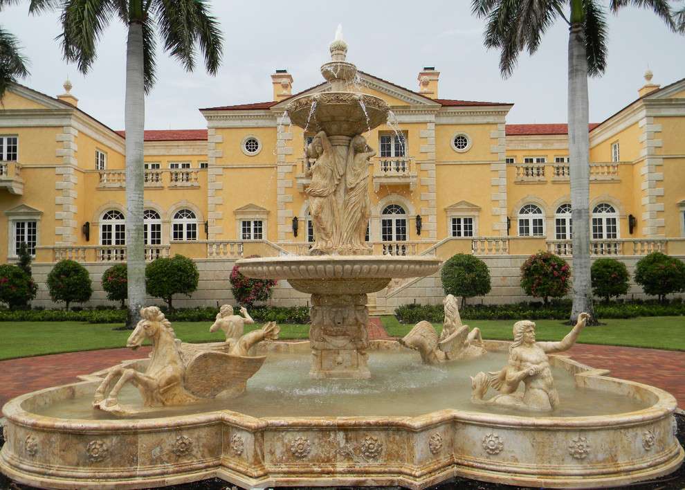 Florida marmor fontän Pussel online