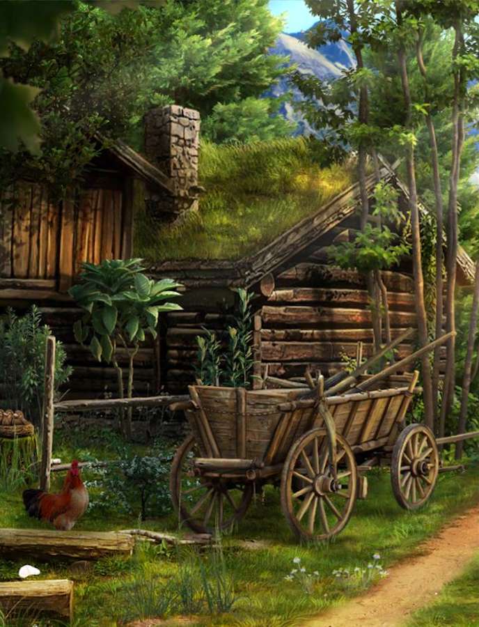 Lovely rural atmosphere online puzzle